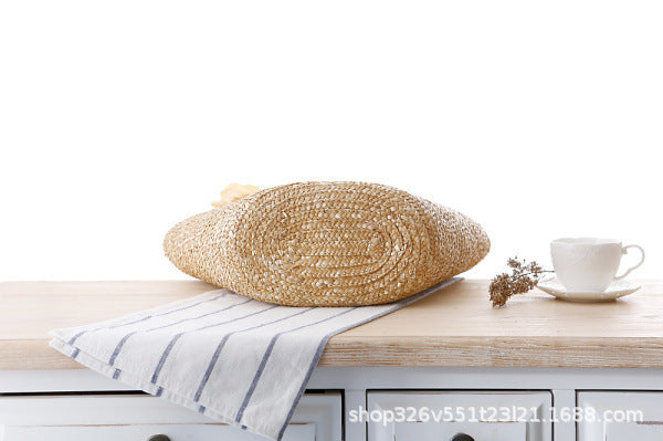 🌾 Straw Beach Bag Handbag - Natural Boho Style Summer Tote