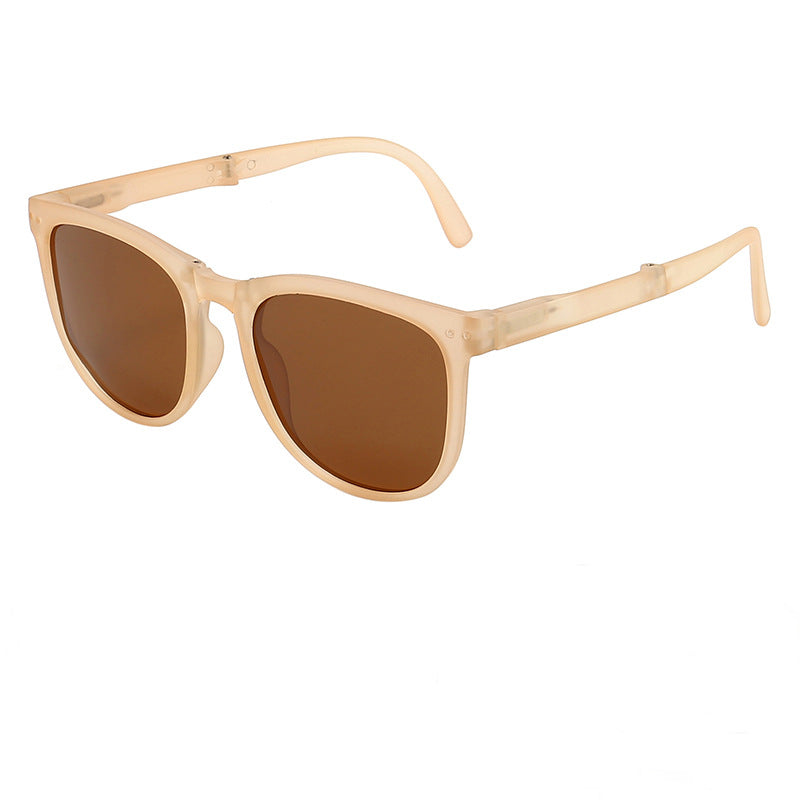 🕶️ Trendy Foldable TR Polarized Sunglasses for Women - Compact & Stylish