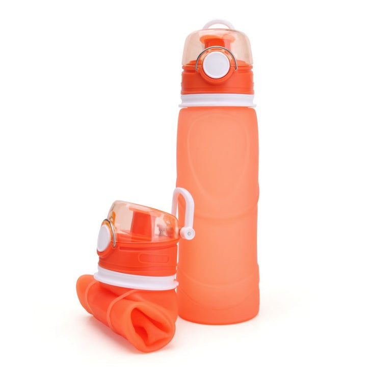Foldable Silicone Water Bottle – Portable & Collapsible Travel Bottle