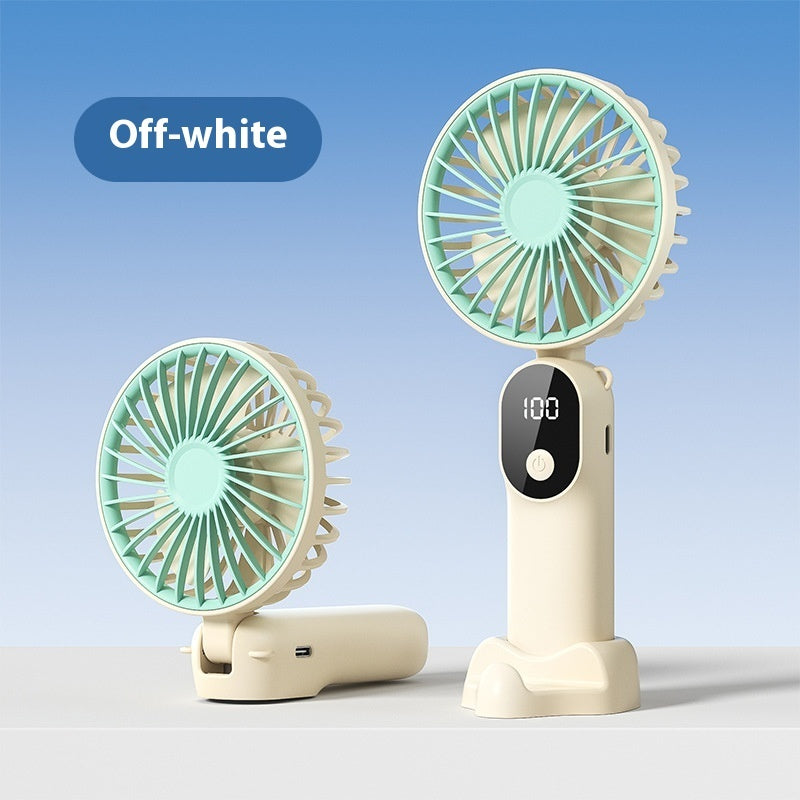 Foldable USB Rechargeable Handheld Fan — Cool On The Go 🌬️