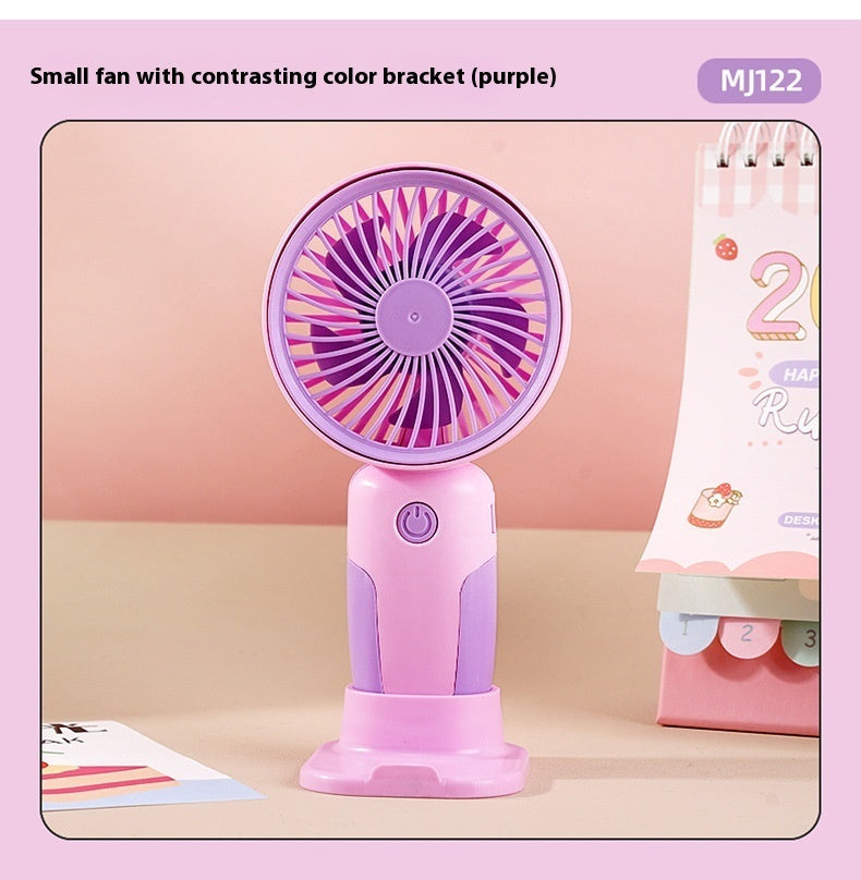 Rechargeable Portable Mini Fan — Handheld or Desktop 🔋🌬️