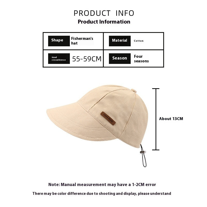 ☀️ Summer UV Protection Bucket Hat - Lightweight Sun Shield for Beach & Outdoors