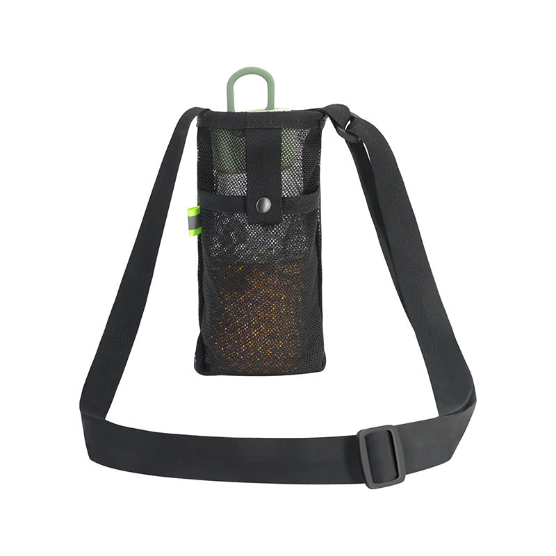 💧 Water Bottle Carrier Bag with Adjustable Shoulder Strap - Sports, Gym & Beach