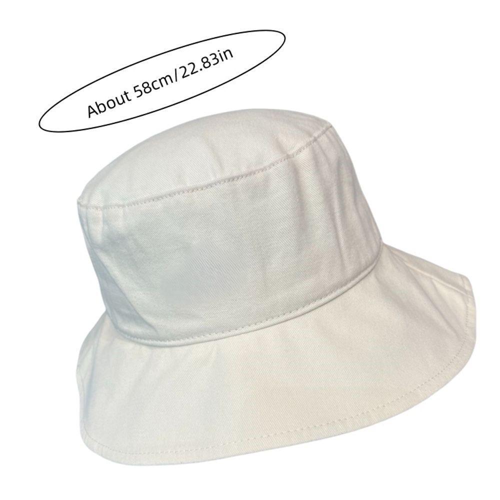 🌿 Unisex Folding Wide Brim Cotton Bucket Hat - Comfortable Summer Sun Protection
