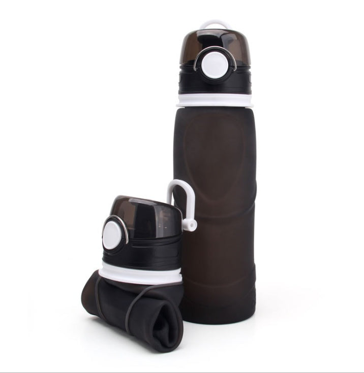 Foldable Silicone Water Bottle – Portable & Collapsible Travel Bottle