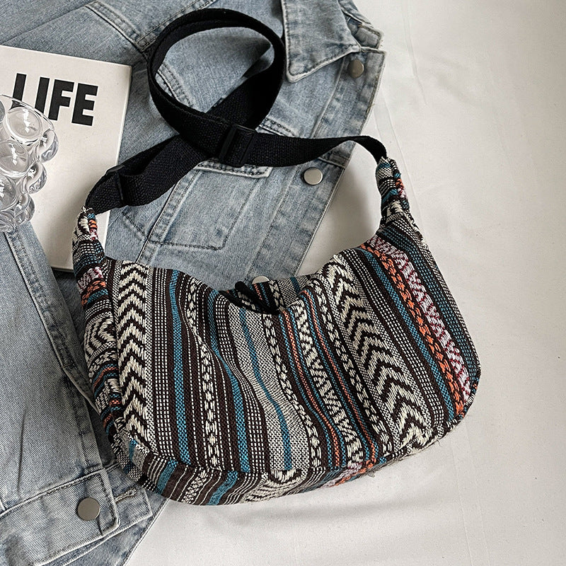 👜 Large-Capacity Vintage Crossbody Bag - Fashionable Summer Shoulder Bag