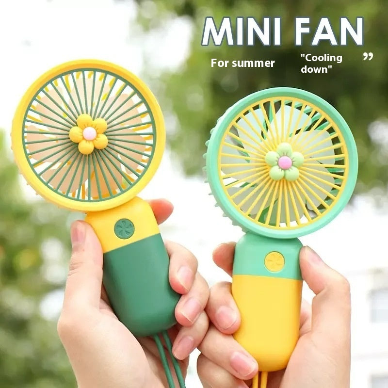 Rechargeable Portable Mini Fan — Handheld or Desktop 🔋🌬️