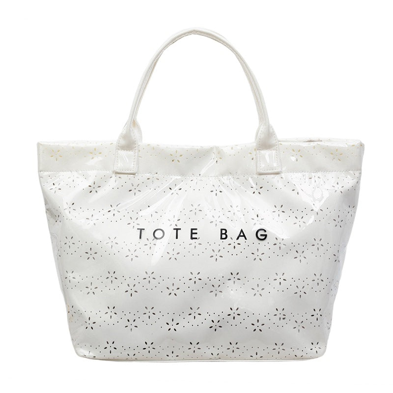 💼 Minimalist High-Capacity Commuter Tote Bag - Versatile Beach & Everyday Bag