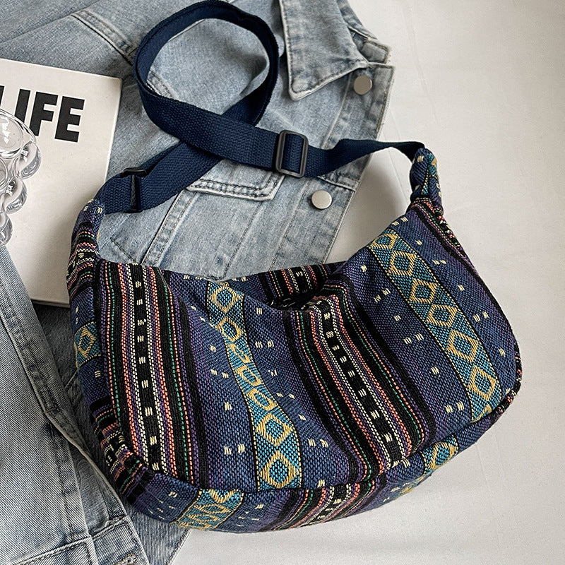 👜 Large-Capacity Vintage Crossbody Bag - Fashionable Summer Shoulder Bag