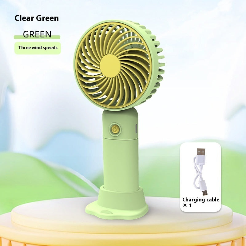 Rechargeable Portable Mini Fan — Handheld or Desktop 🔋🌬️