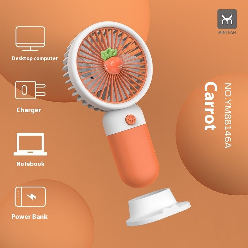 Rechargeable Portable Mini Fan — Handheld or Desktop 🔋🌬️