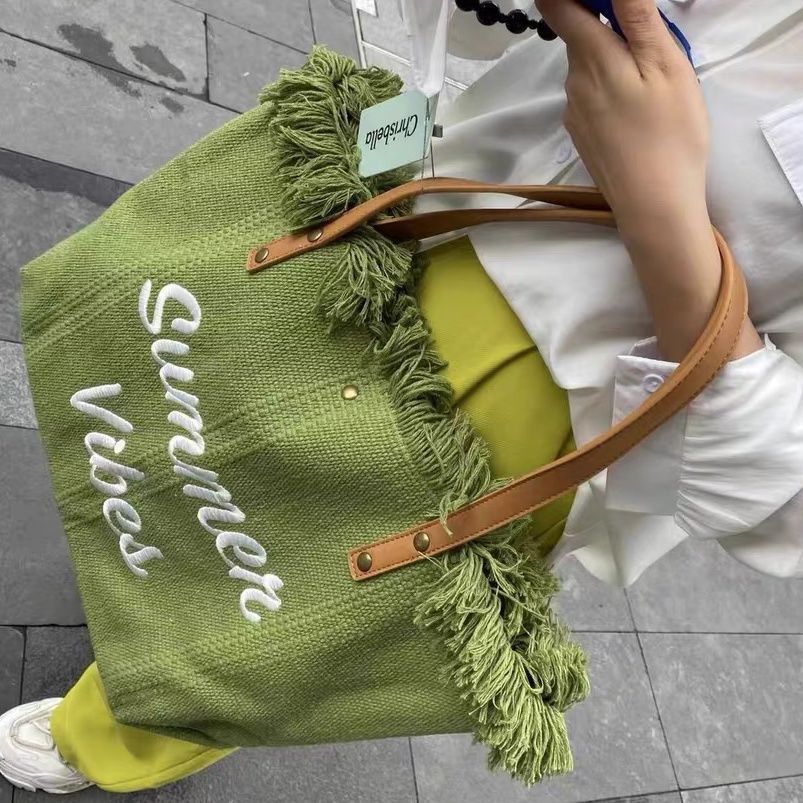 ✨ Fashion Beach Travel Tote Bag - Stylish & Spacious Summer Essential