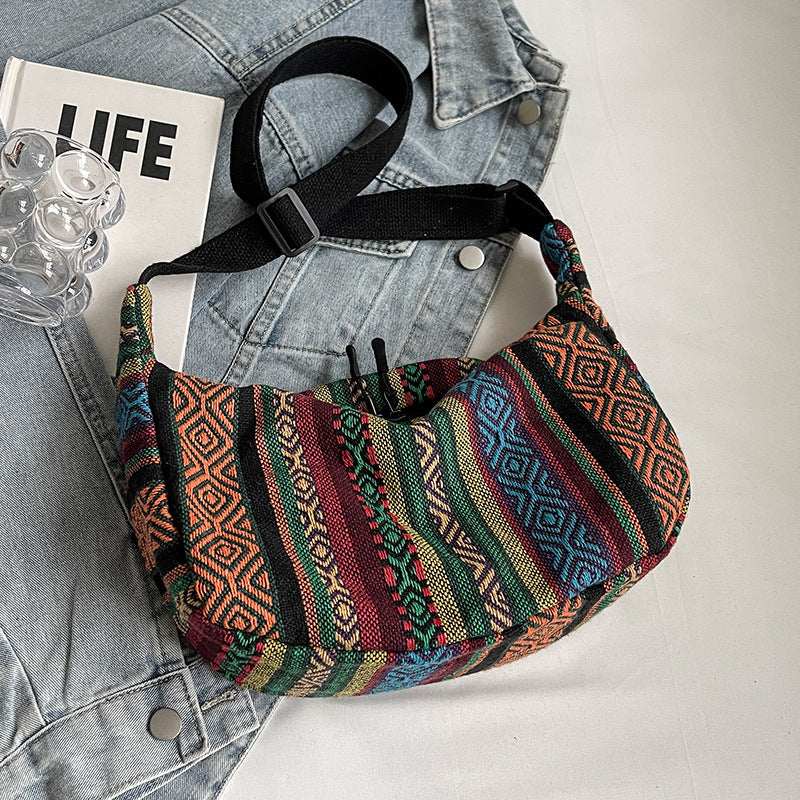 👜 Large-Capacity Vintage Crossbody Bag - Fashionable Summer Shoulder Bag