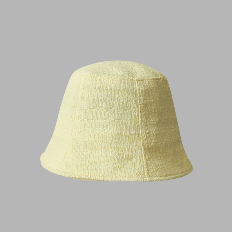 🌸 Korean Style Narrow Brim Bucket Hat - Cute Girls Summer Fashion