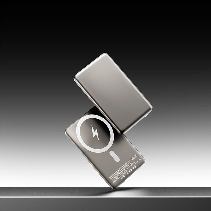 Ultra-Slim Magnetic Wireless Power Bank – PD20W & 15W Qi | 5000 or 10000mAh
