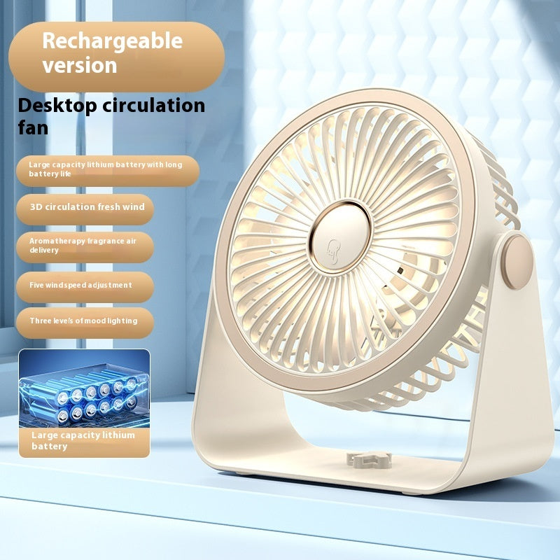 USB Clip-On Desktop Fan — Cool Your Space Instantly 🖥️