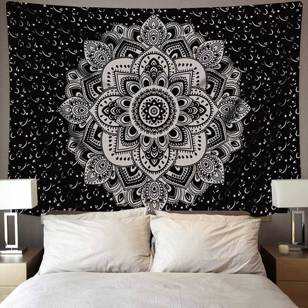 🏕️ Printed Hanging Beach Blanket & Towel - Bohemian, Multi-Use, Vibrant Designs