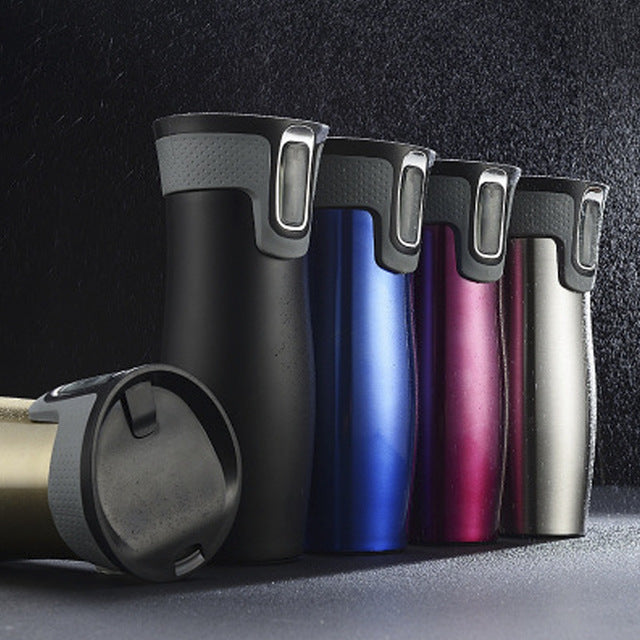 Vacuum Insulated Stainless Steel Travel Flask – Hot & Cold 12hr