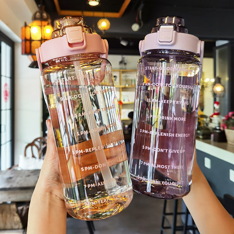 Large Portable Water Bottle – Big Capacity Cup for Sports & Outdoor