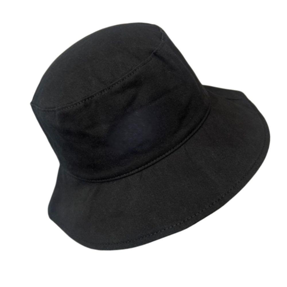 🌿 Unisex Folding Wide Brim Cotton Bucket Hat - Comfortable Summer Sun Protection