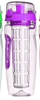 Fruit Infuser Water Bottle 32oz – BPA Free | Detox & Sports
