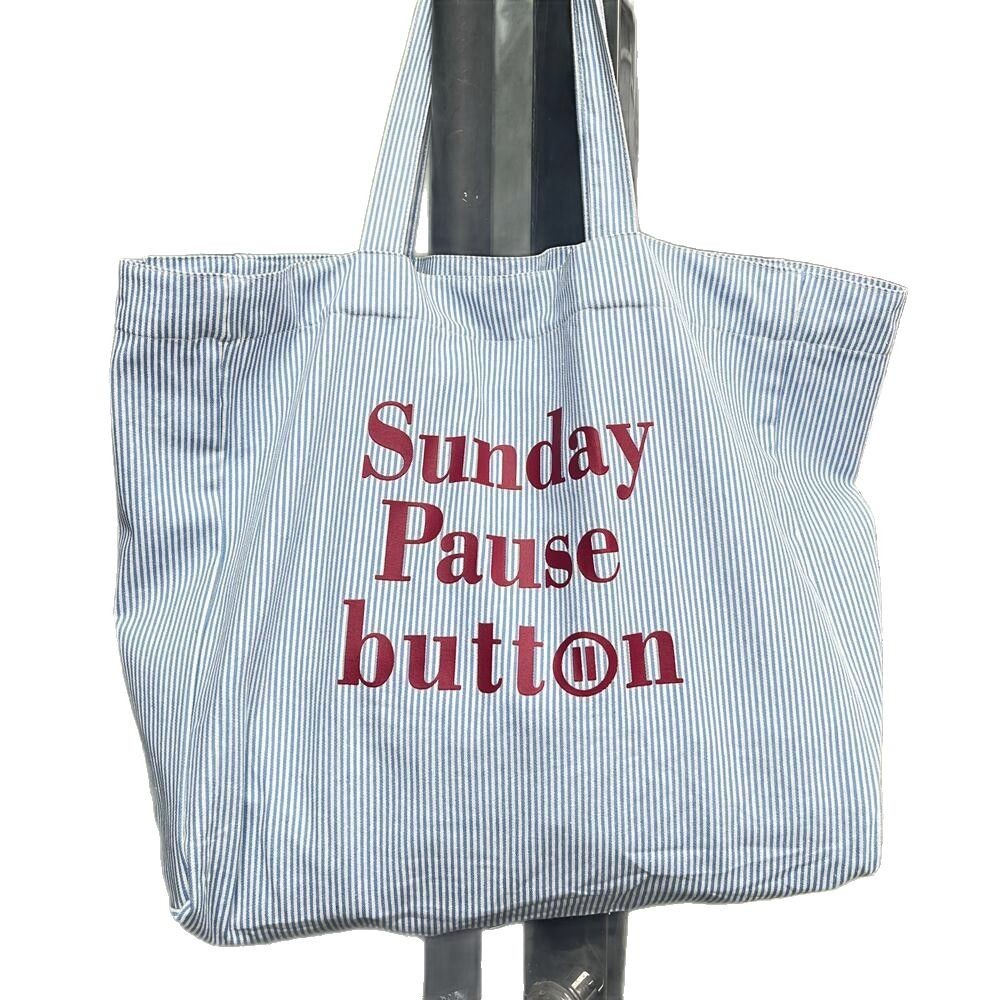 🛍️ Letter-Striped Large Capacity Tote Bag - Trendy Summer Beach & Shopping Bag