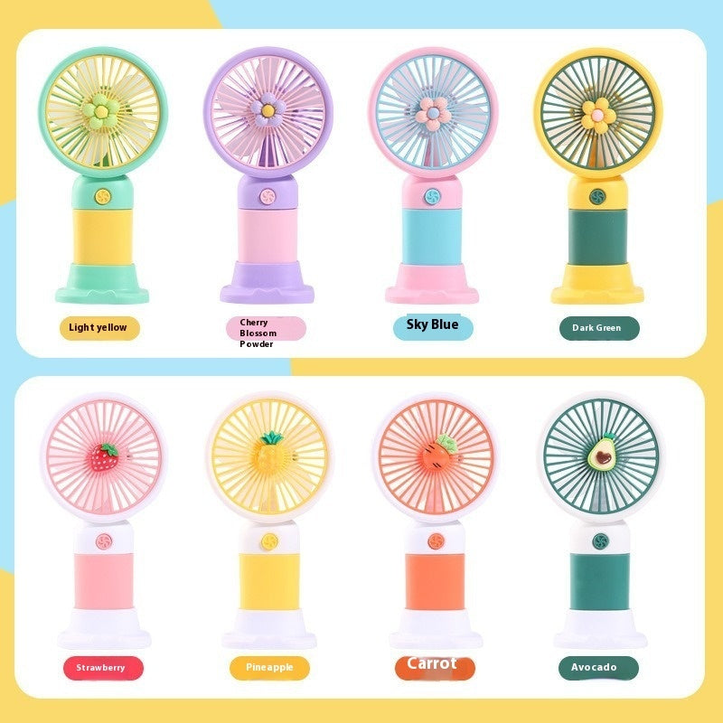 Rechargeable Portable Mini Fan — Handheld or Desktop 🔋🌬️