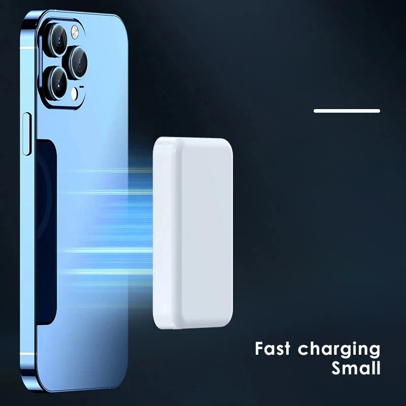 20W Magnetic Wireless Power Bank 10000mAh – Fast Charging for iPhone & Android