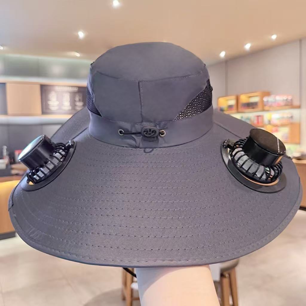 Solar Powered Fan Hat — Stay Cool & Protected All Day ☀️