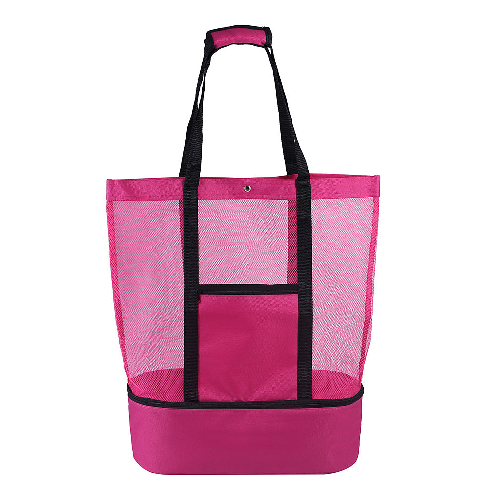🧊 Insulated Beach & Camping Lunch Bag - Keep Food Fresh Outdoors