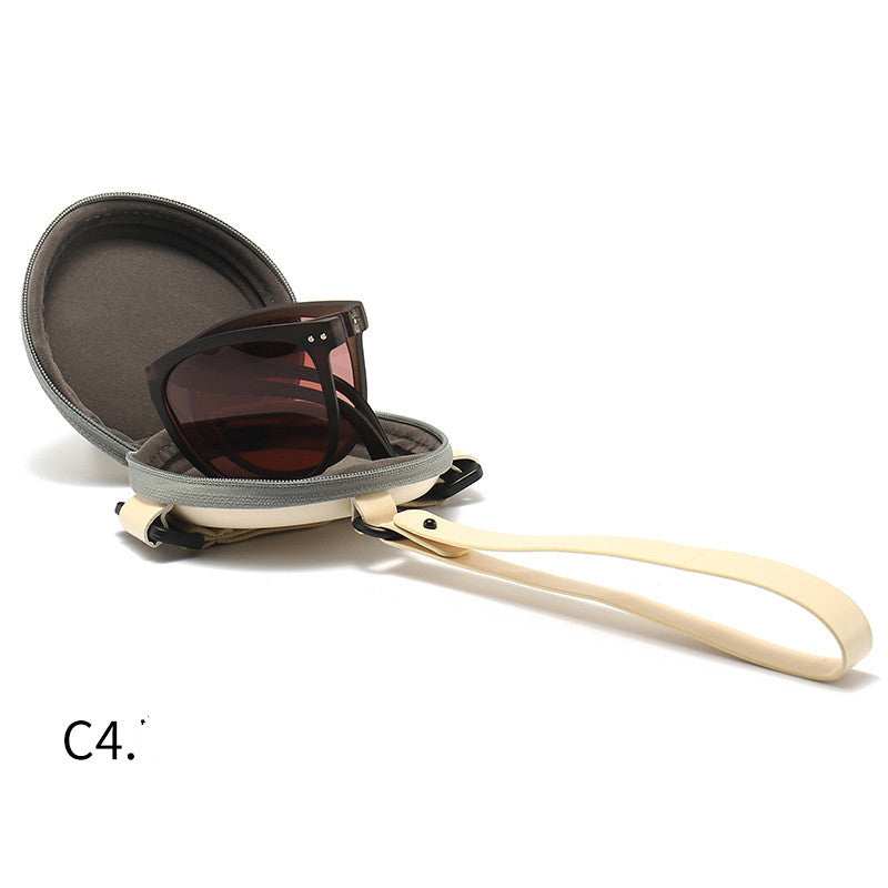 🕶️ Trendy Foldable TR Polarized Sunglasses for Women - Compact & Stylish