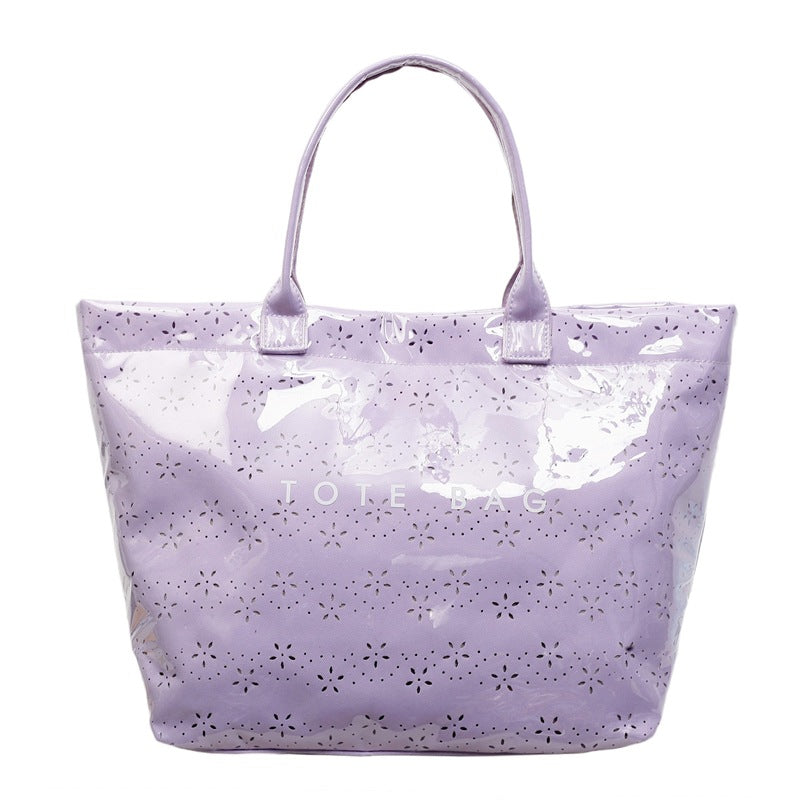 💼 Minimalist High-Capacity Commuter Tote Bag - Versatile Beach & Everyday Bag
