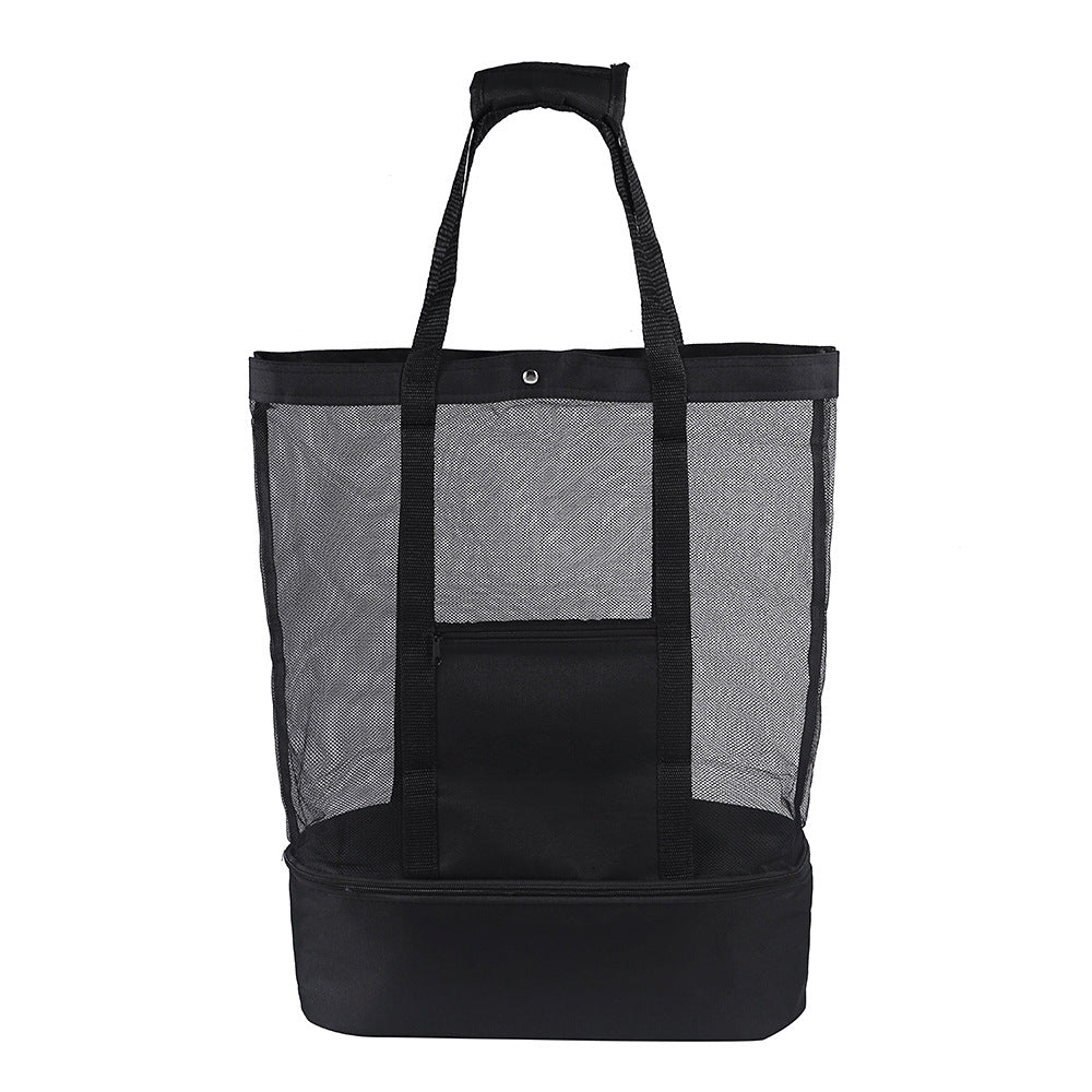 🧊 Insulated Beach & Camping Lunch Bag - Keep Food Fresh Outdoors
