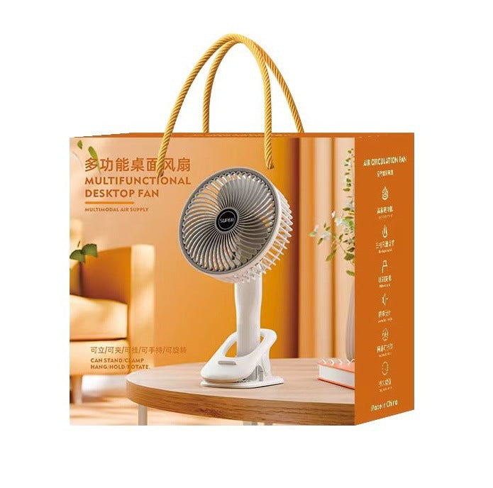 USB Clip-On Desktop Fan — Cool Your Space Instantly 🖥️
