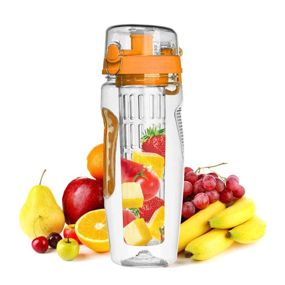 Fruit Infuser Water Bottle 32oz – BPA Free | Detox & Sports