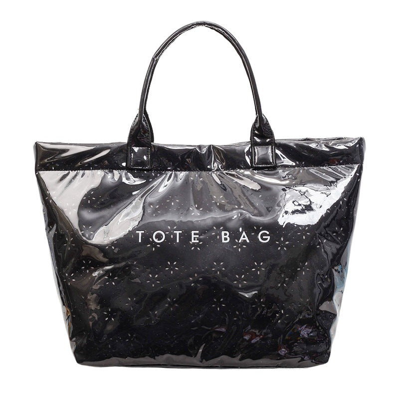 💼 Minimalist High-Capacity Commuter Tote Bag - Versatile Beach & Everyday Bag
