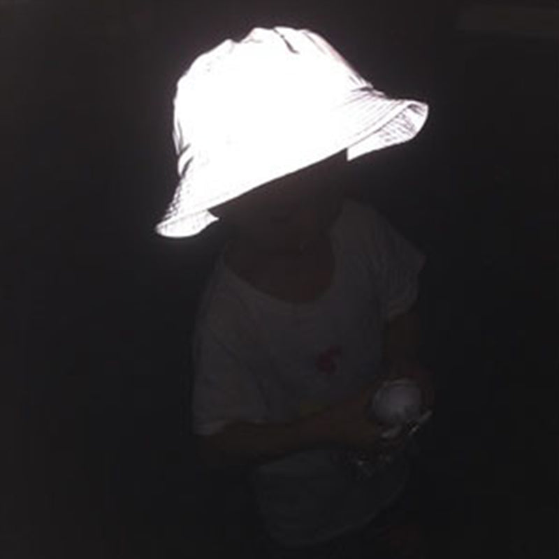💥 Reflective Dome PU Leather Bucket Hat - Bold Hip Hop Street Style