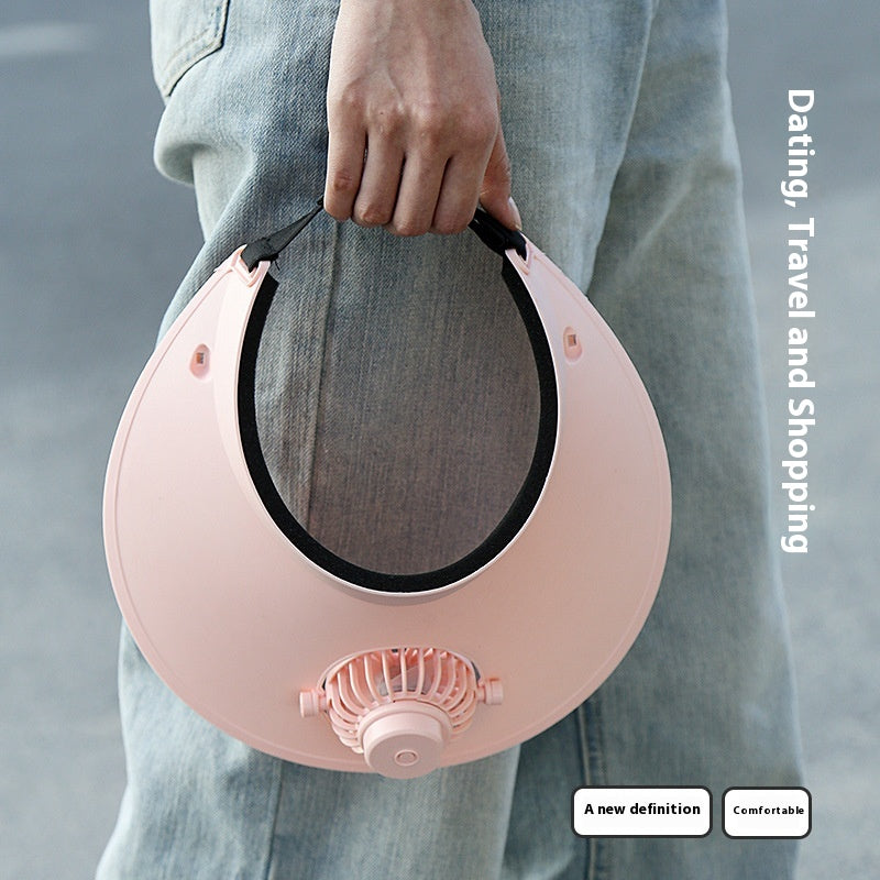 USB Rechargeable Sun Hat Fan — 3-Speed UV Protection ☀️🧢