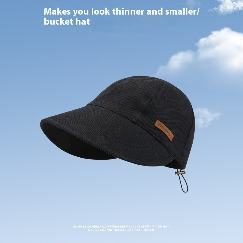 ☀️ Summer UV Protection Bucket Hat - Lightweight Sun Shield for Beach & Outdoors