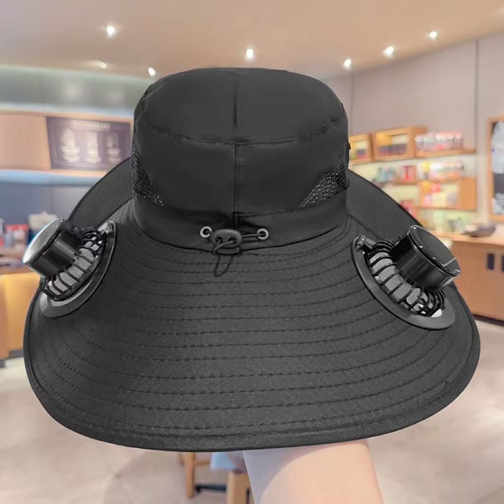 Solar Powered Fan Hat — Stay Cool & Protected All Day ☀️