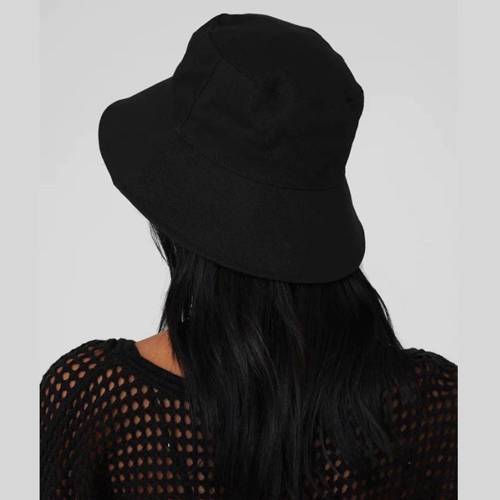 🌿 Unisex Folding Wide Brim Cotton Bucket Hat - Comfortable Summer Sun Protection