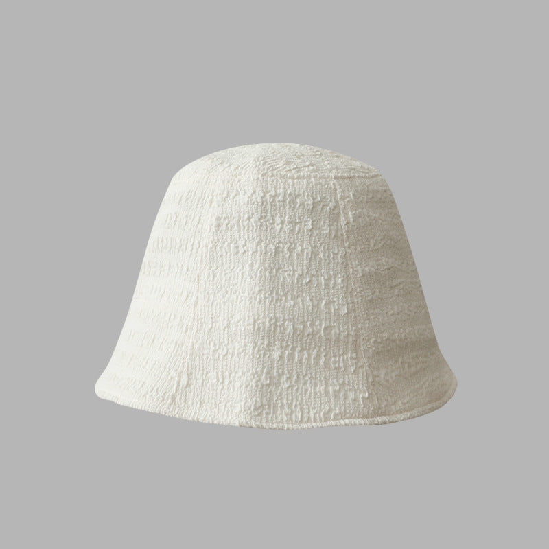 🌸 Korean Style Narrow Brim Bucket Hat - Cute Girls Summer Fashion