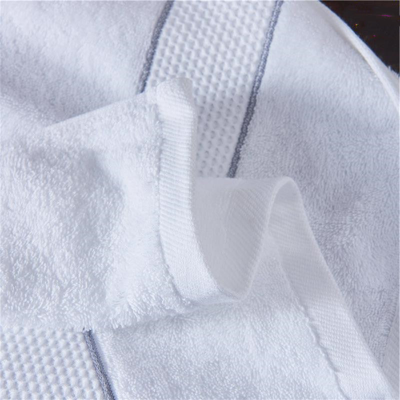 Premium Cotton Hotel-Style Beach and Bath Towel - Soft, Absorbent, Luxurious