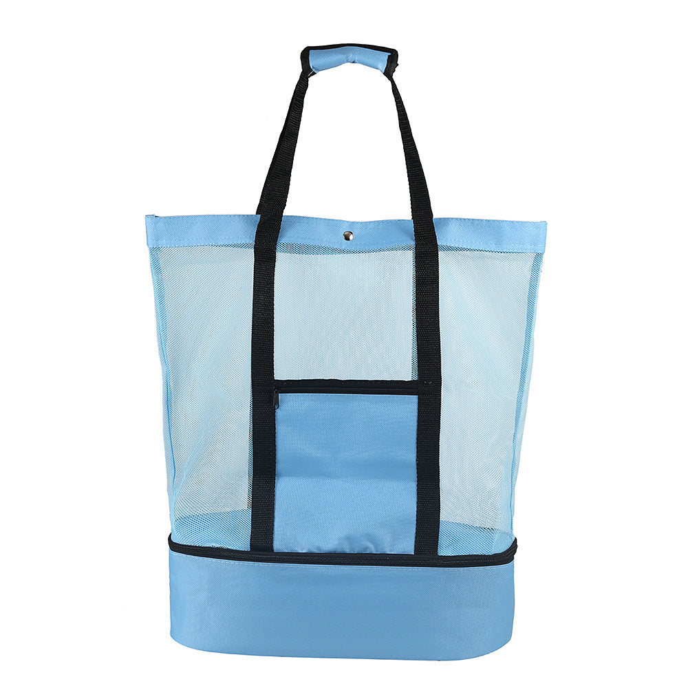 🧊 Insulated Beach & Camping Lunch Bag - Keep Food Fresh Outdoors