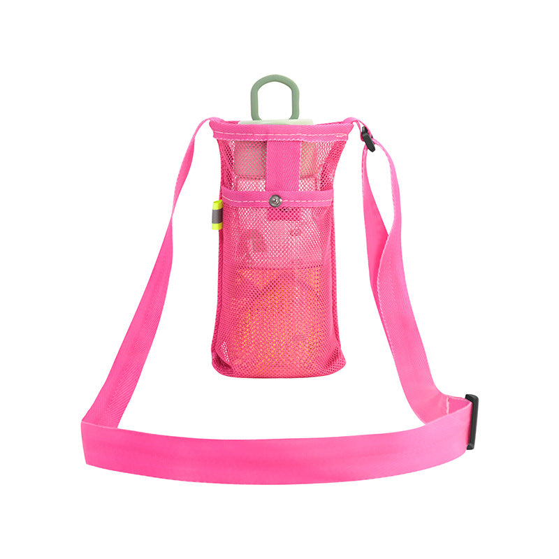 💧 Water Bottle Carrier Bag with Adjustable Shoulder Strap - Sports, Gym & Beach