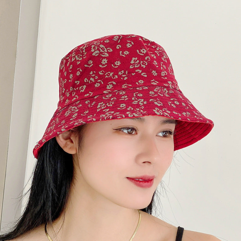 🌸 Women's Thin Cloth Bucket Hat - Lightweight Sunshade for Summer