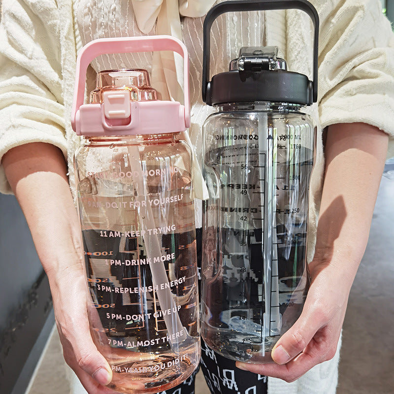 Large Portable Water Bottle – Big Capacity Cup for Sports & Outdoor