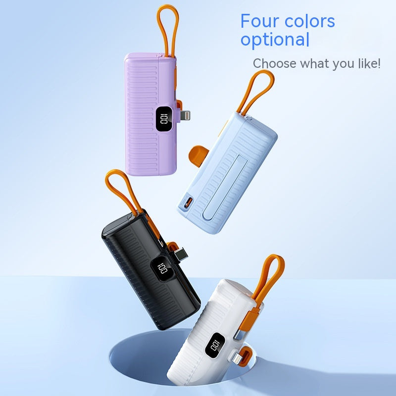 Capsule Power Bank with Digital Display – Apple & USB-C | 2000 or 5000mAh
