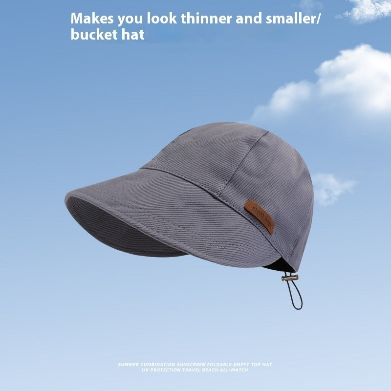 ☀️ Summer UV Protection Bucket Hat - Lightweight Sun Shield for Beach & Outdoors