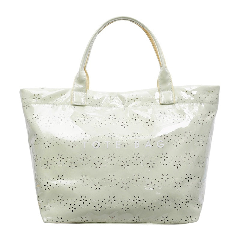 💼 Minimalist High-Capacity Commuter Tote Bag - Versatile Beach & Everyday Bag